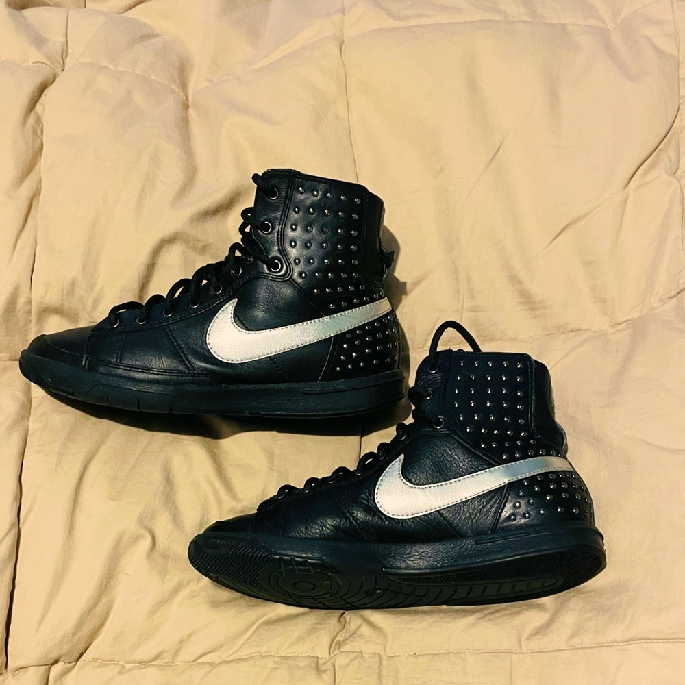 Nike high tops.